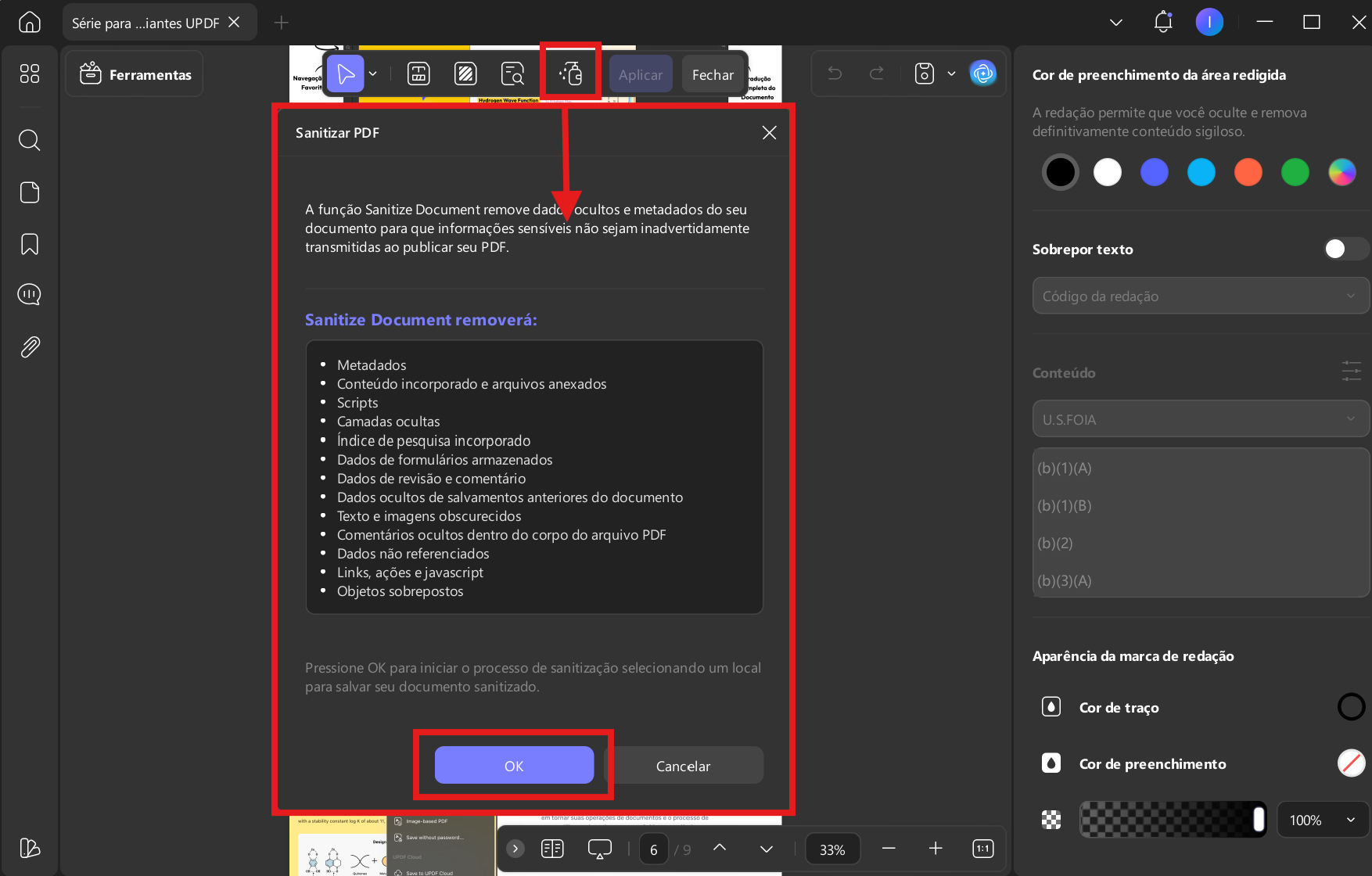 sanitizar pdf