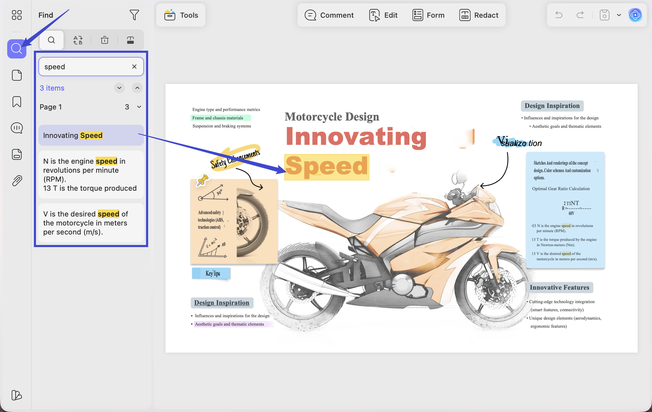 search text when reading pdf windows updf