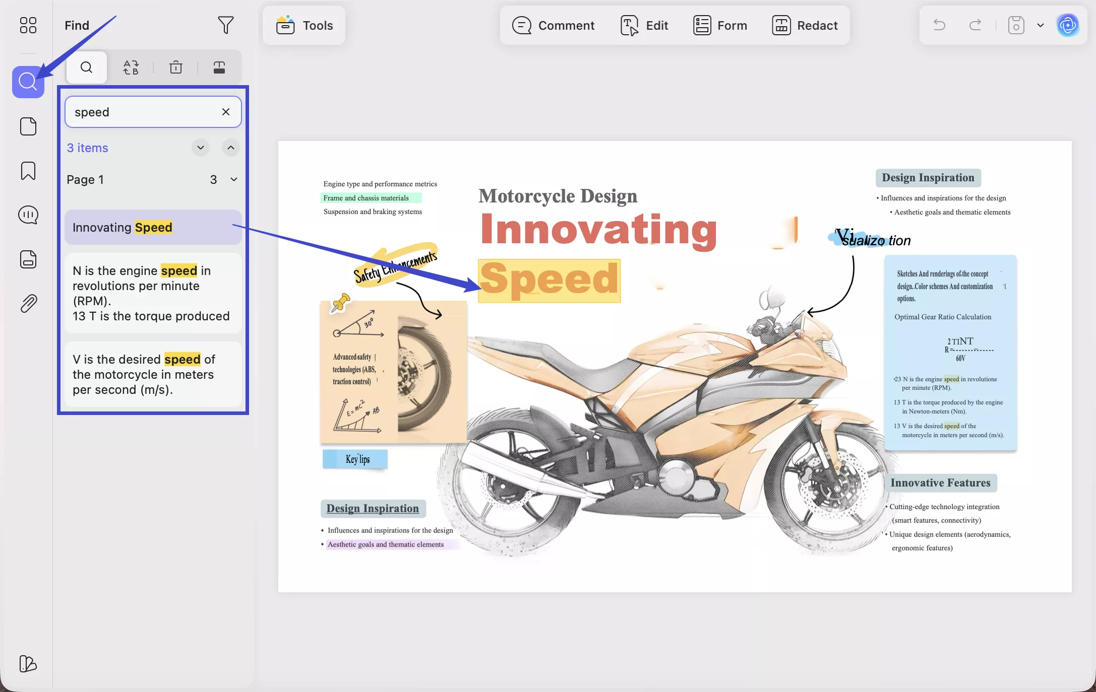 search text when reading pdf windows updf