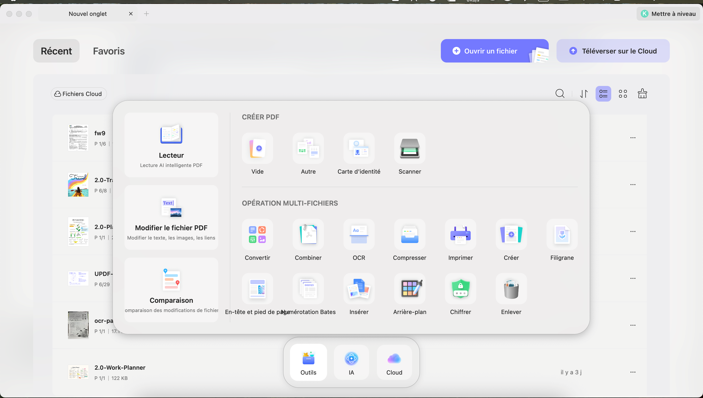 toolbar in tools