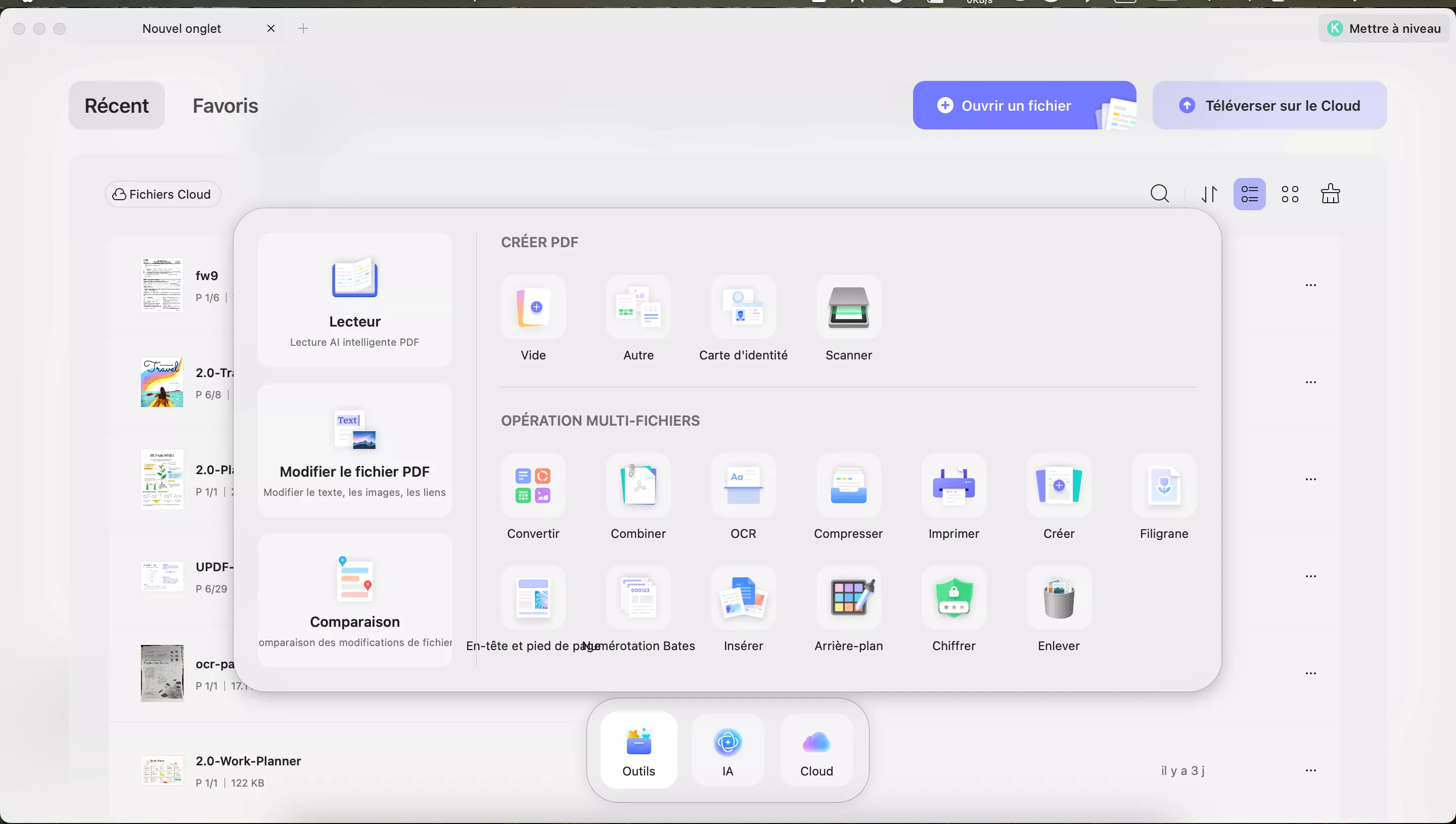 toolbar in tools