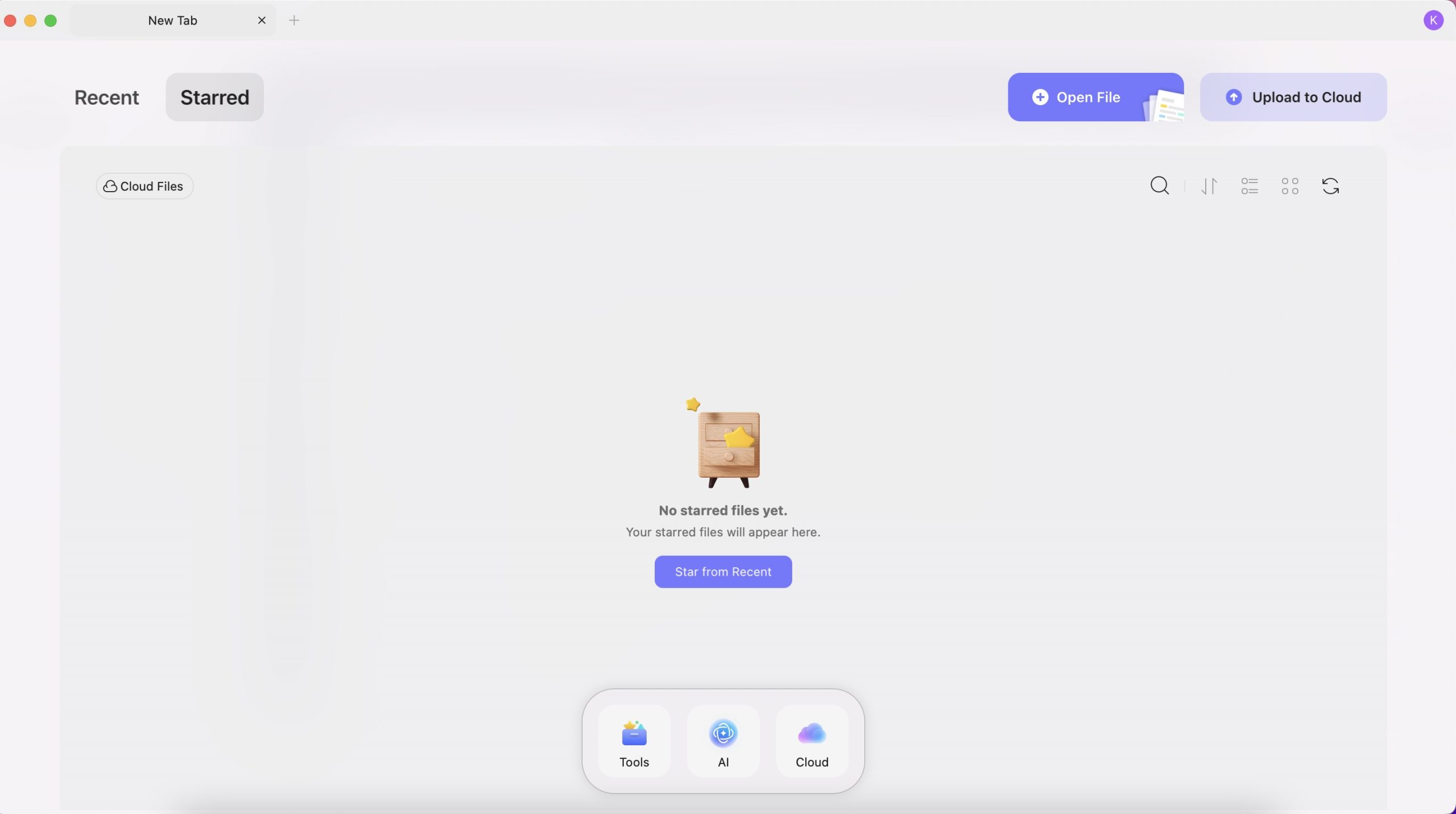 interface met ster