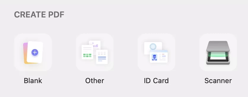create pdf