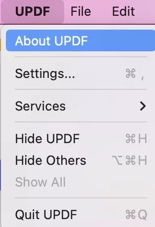 top toolbar