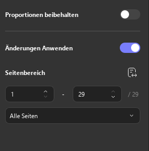 Klicken Sie auf die Schaltfläche „Änderungen anwenden“.