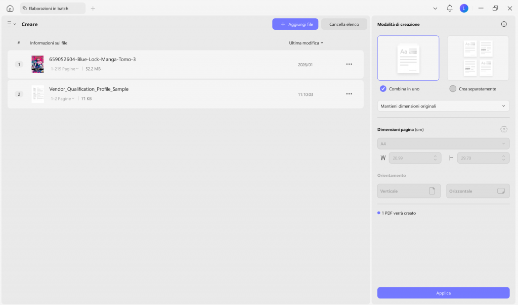 create a PDF from the screenshots of the Flipbook