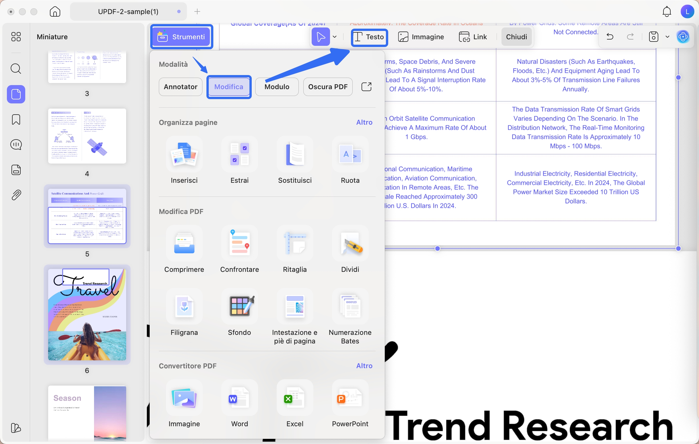 add text to pdf with updf on mac