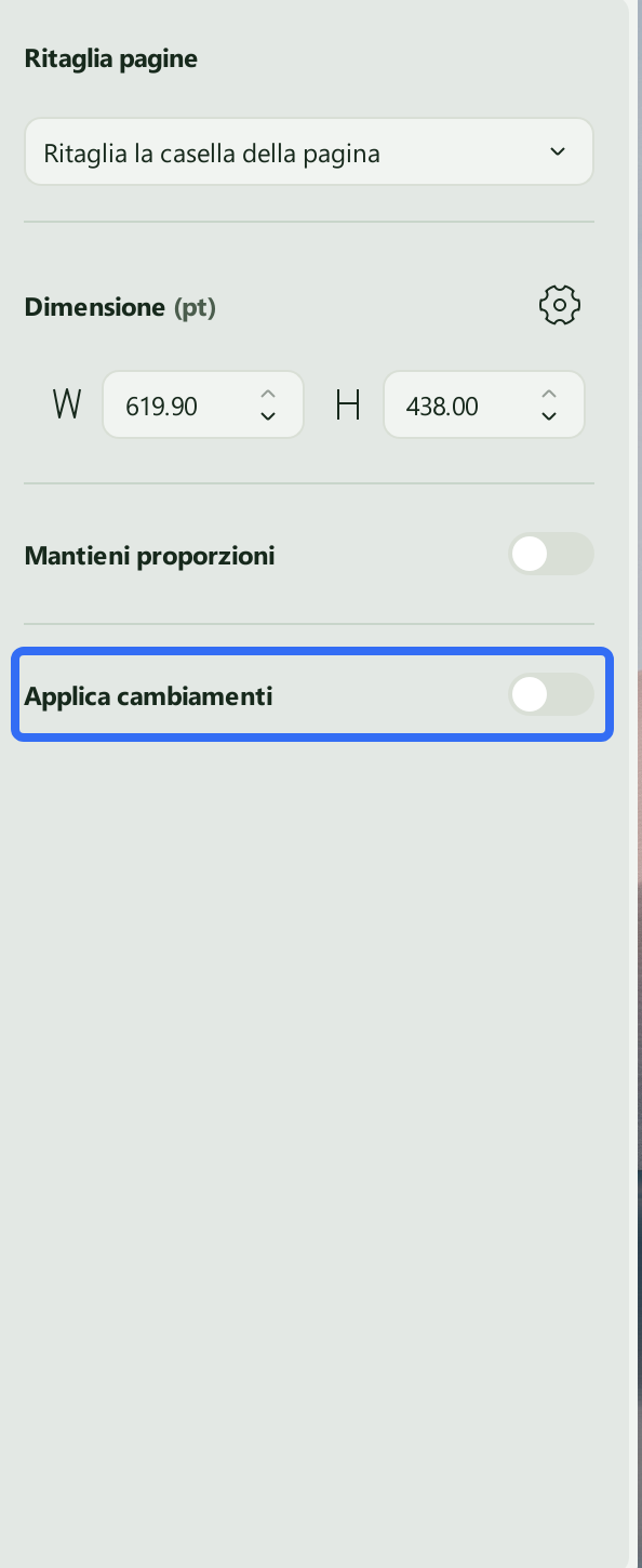 hit apply changes button