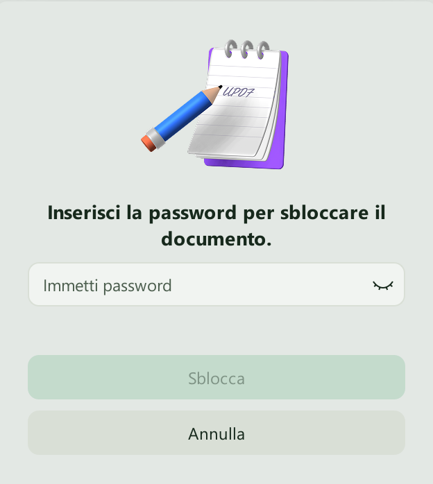 Aprire un PDF bloccato