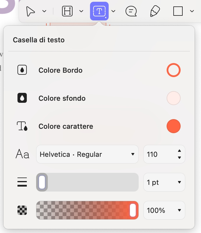change box properties