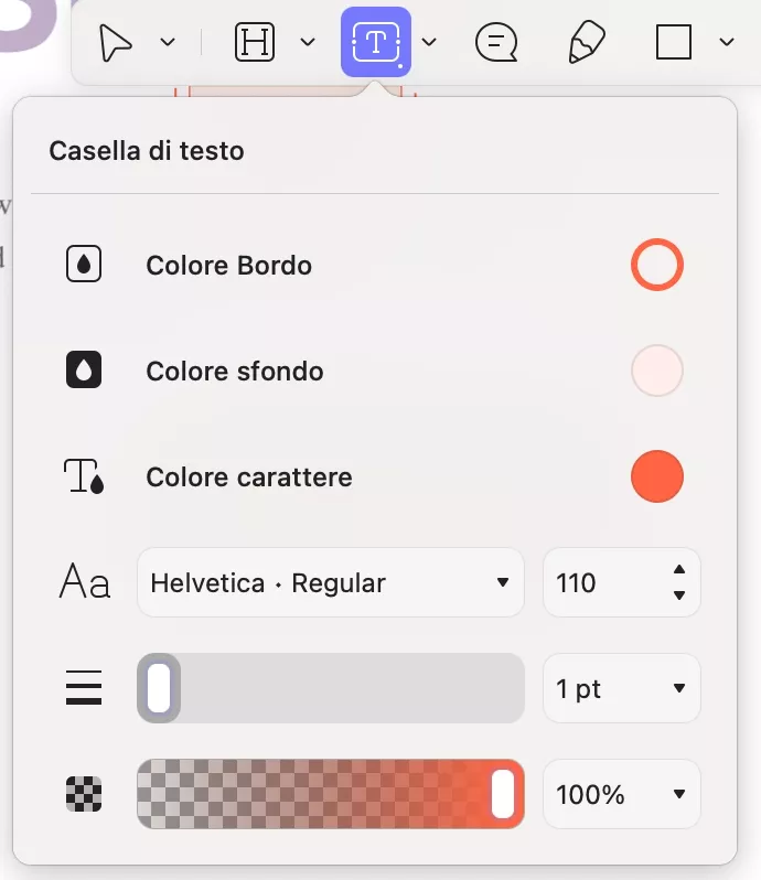 change box properties