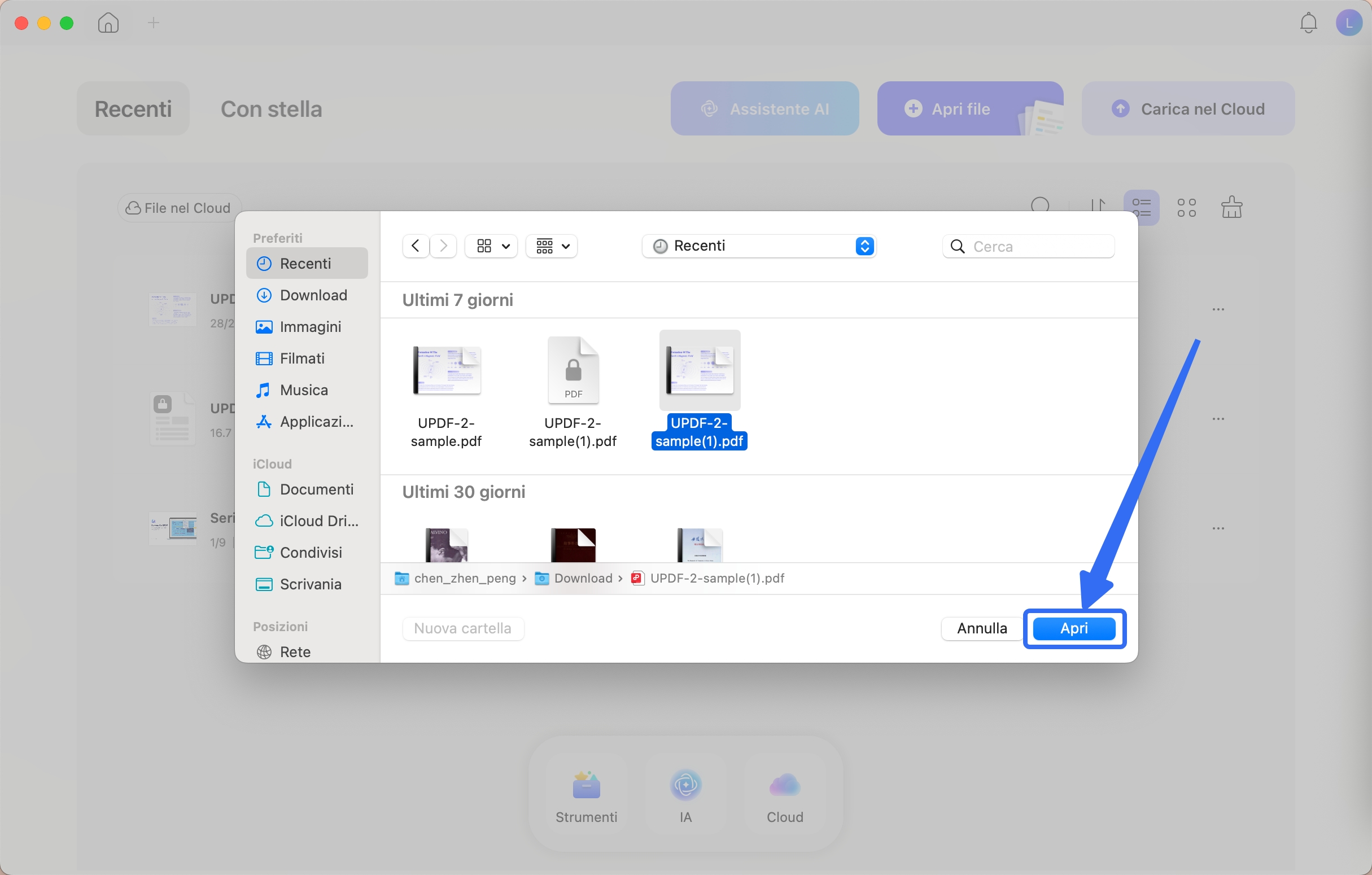 select file to upload