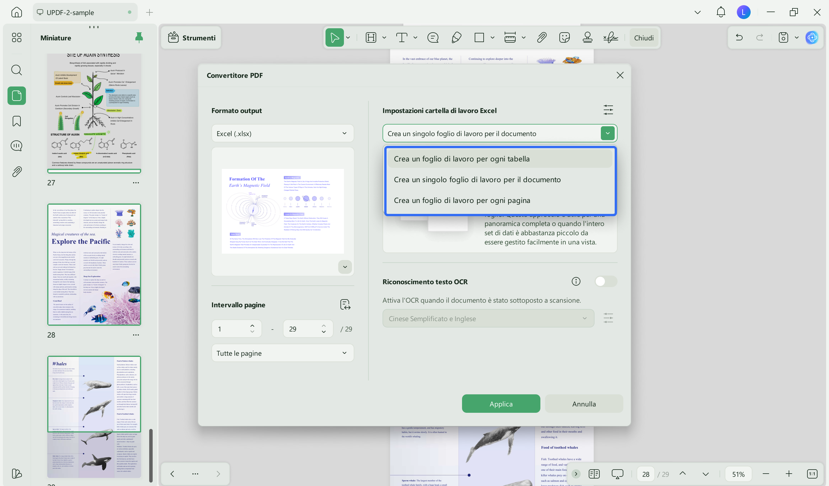 select excel workbook settings updf windows 2