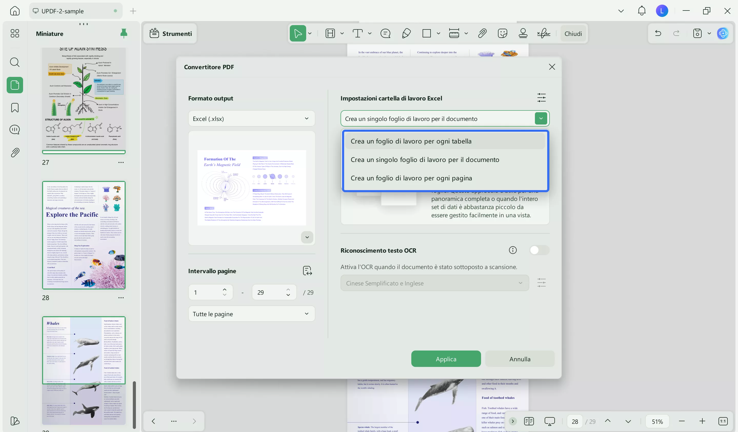 select excel workbook settings updf windows 2