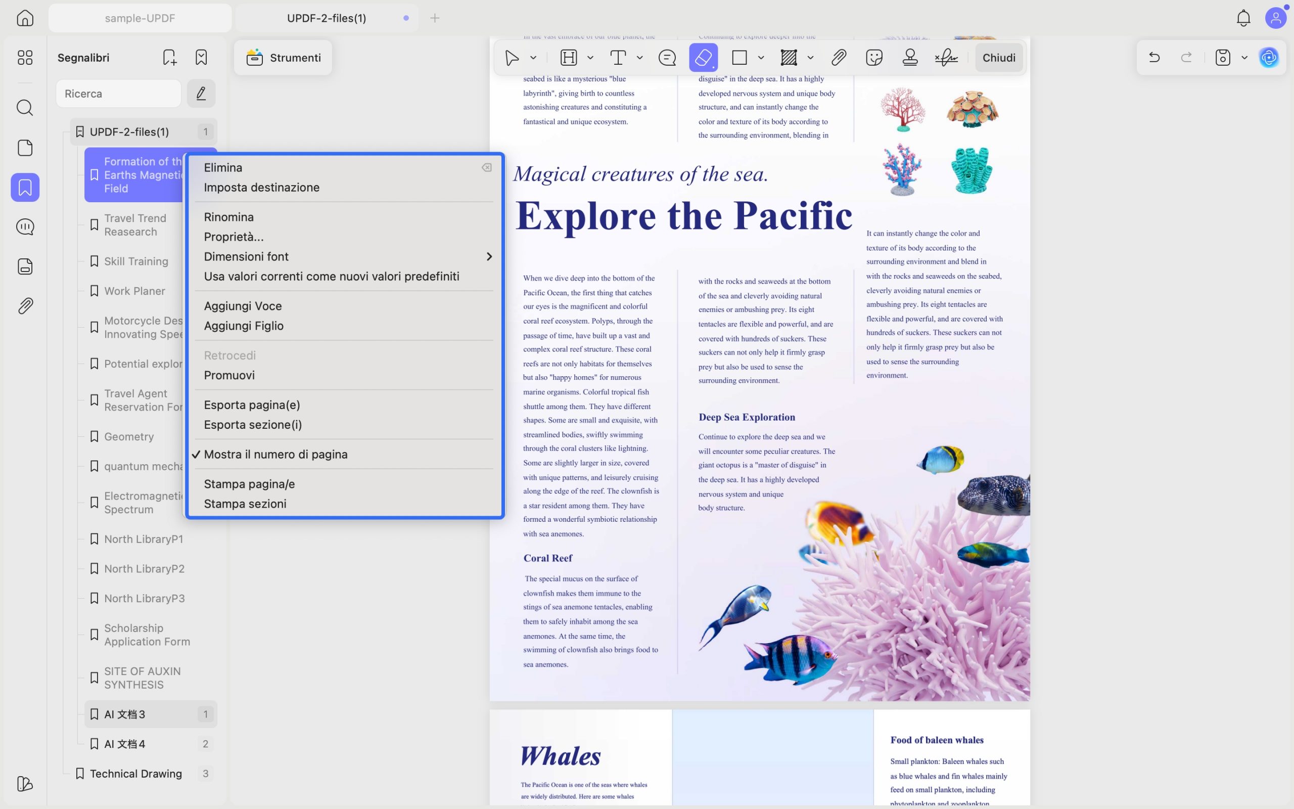 delete bookmark in pdf
