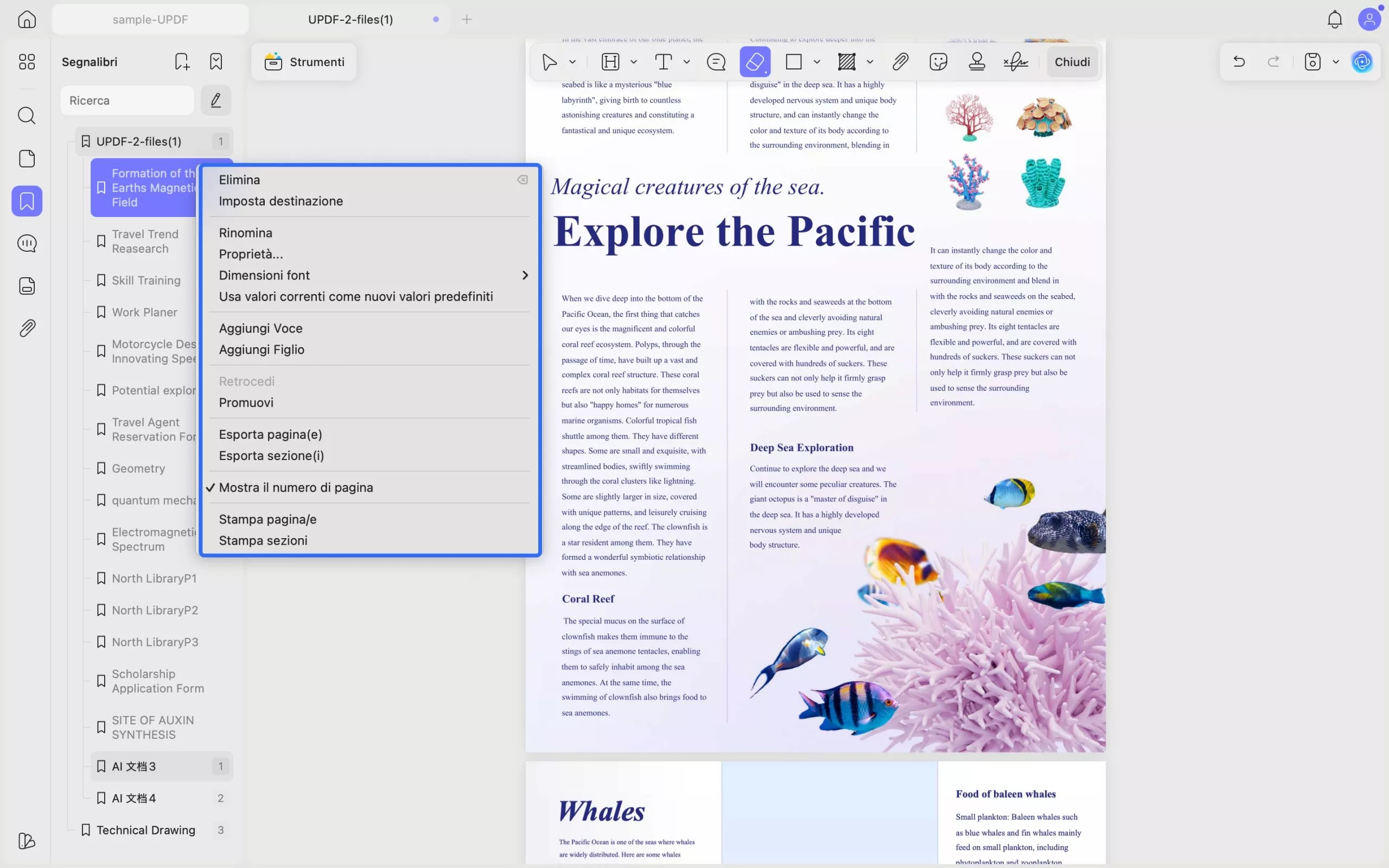 delete bookmark in pdf