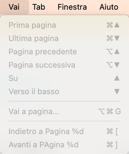 top toolbar