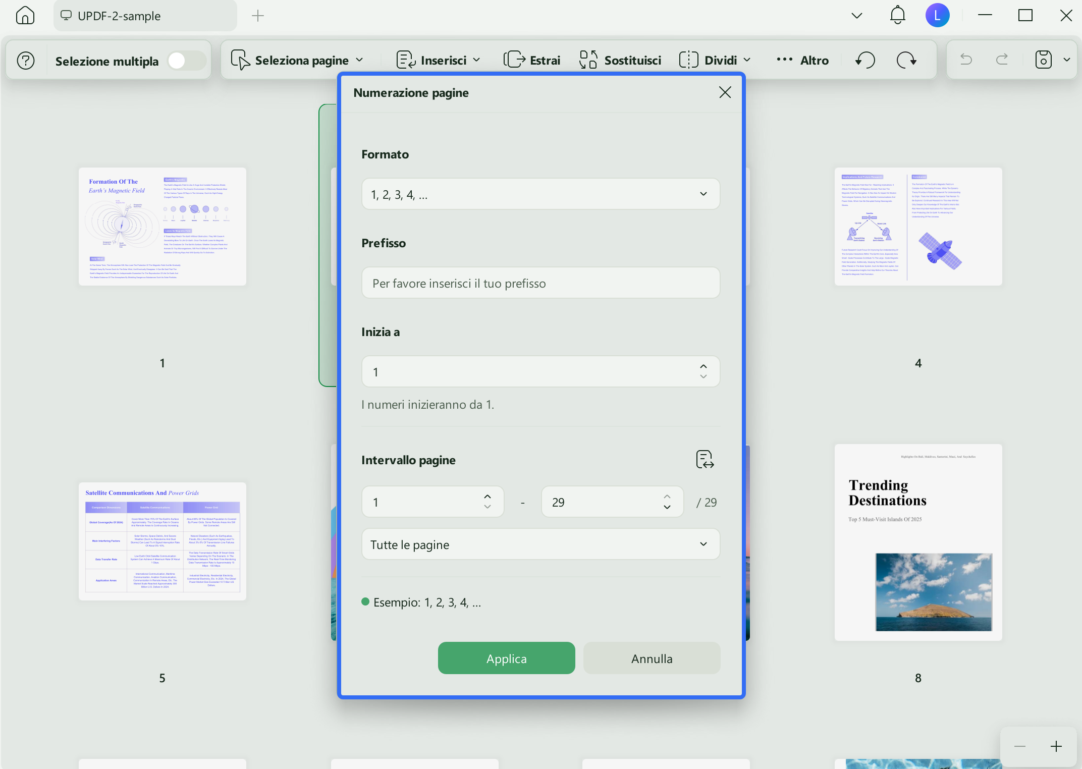 add page labels updf windows 2