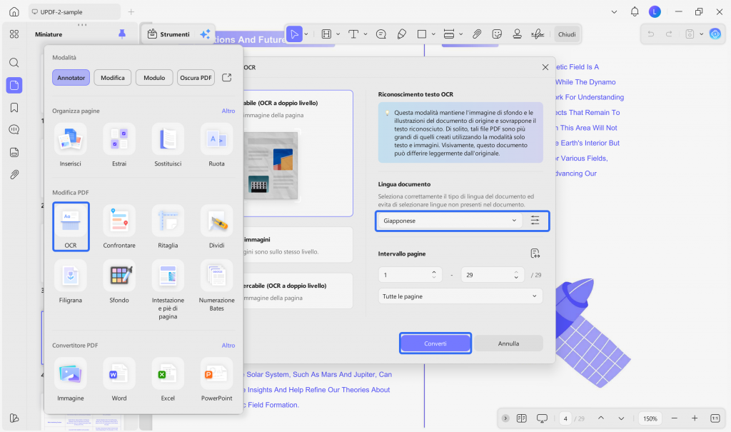 ocr the screenshots