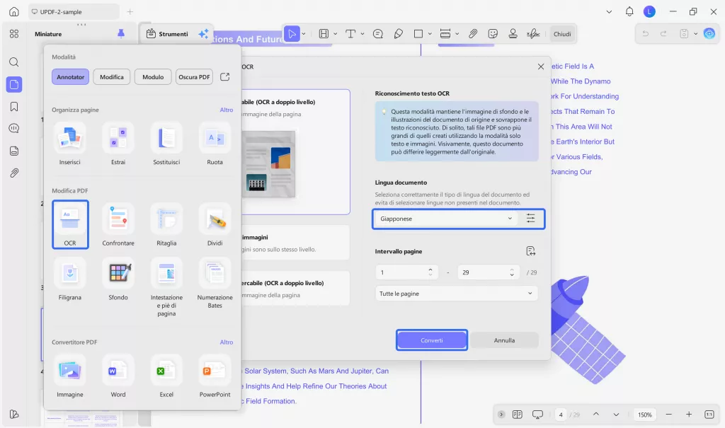 ocr the screenshots