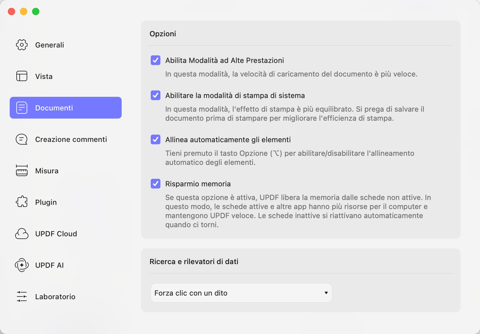 document preferences updf mac