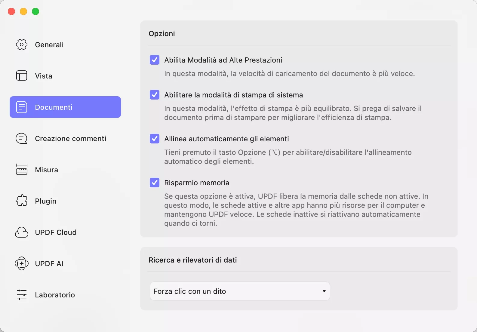 document preferences updf mac
