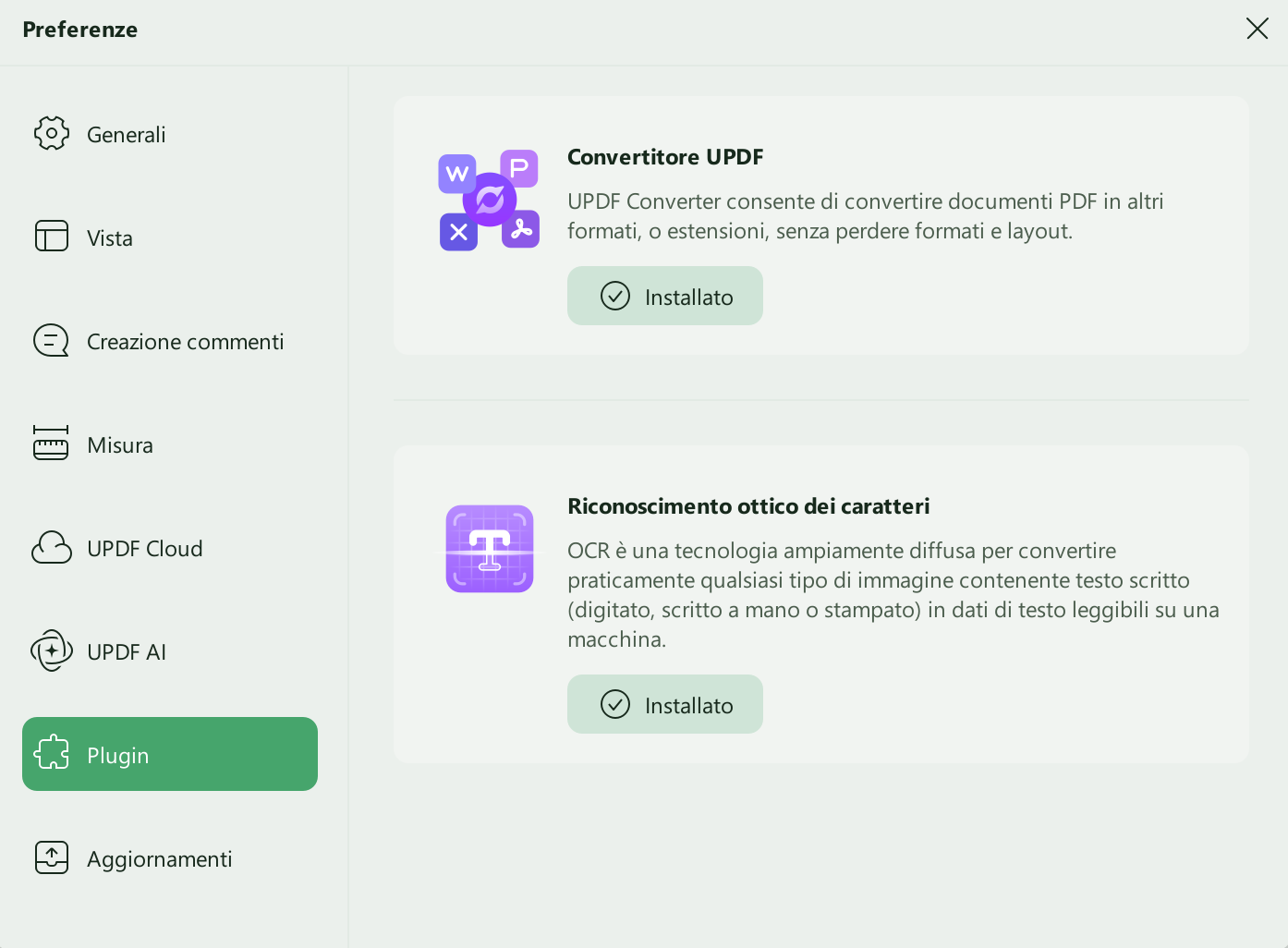 plugin preferences updf windows 2