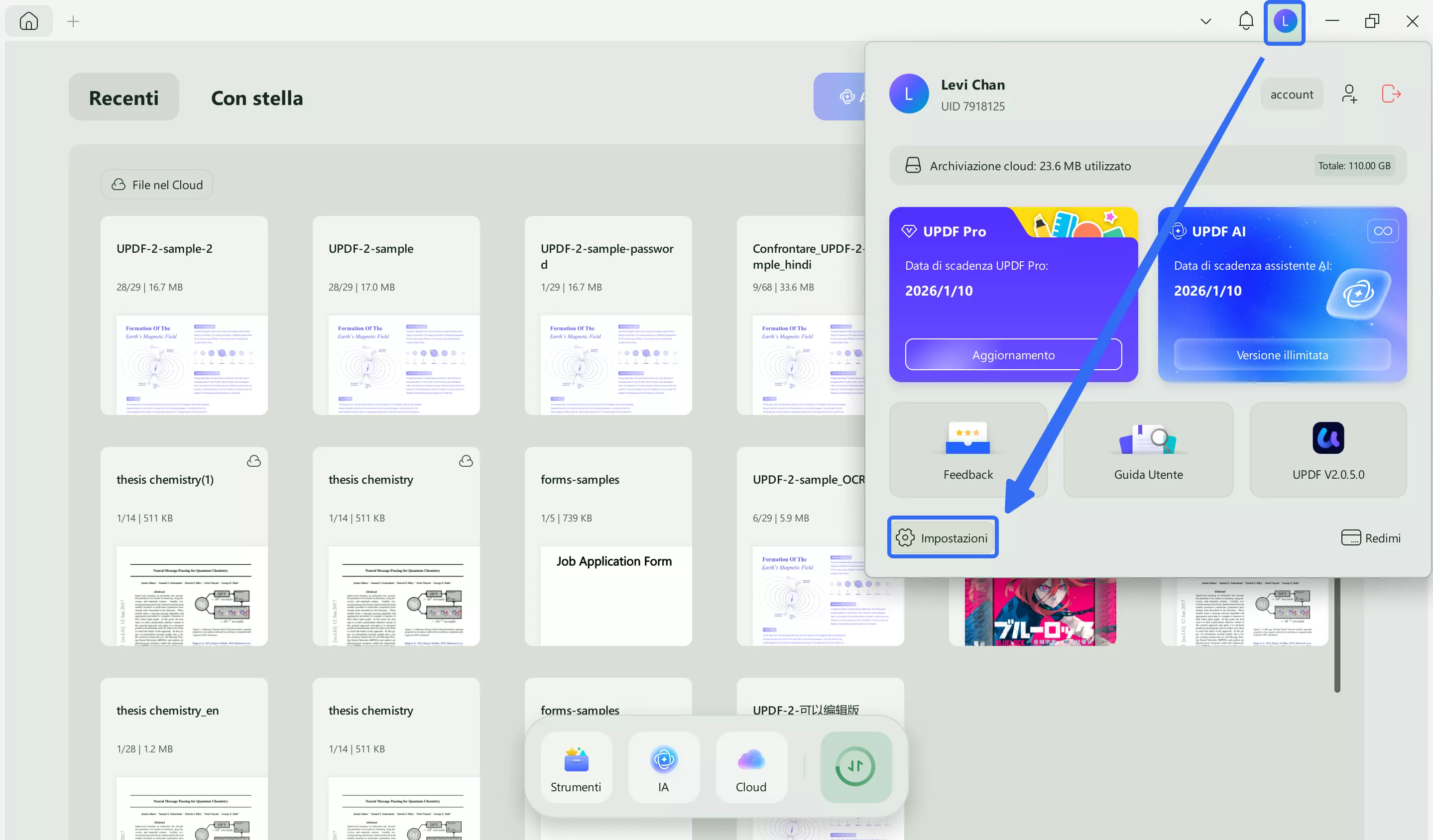 settings updf windows 2
