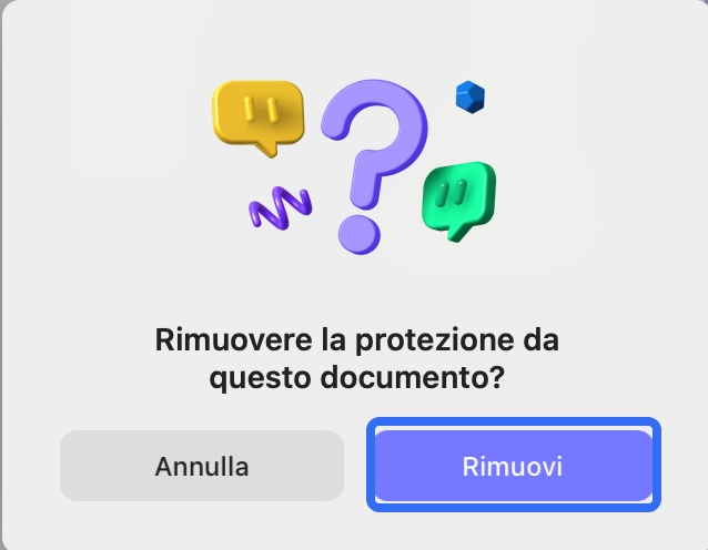 remove existing password on pdf updf mac