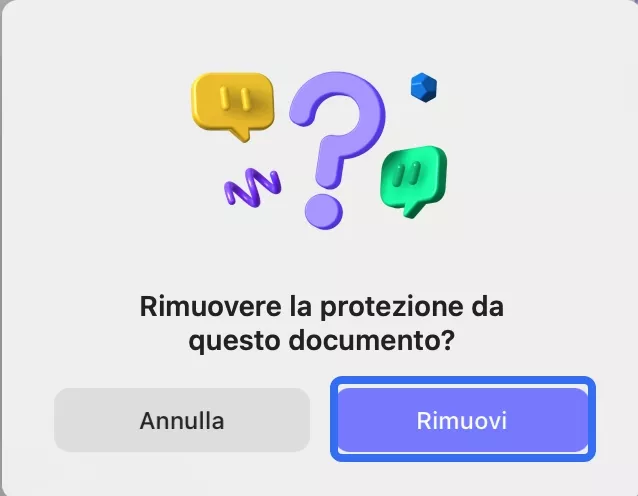 remove existing password on pdf updf mac