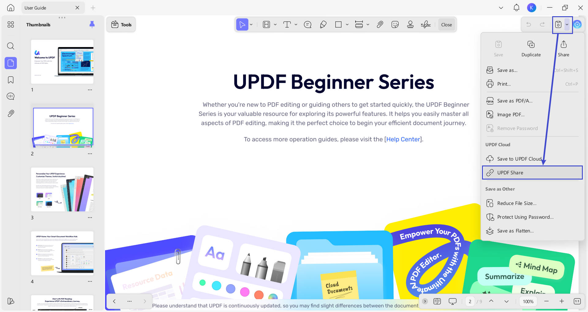 create a new link