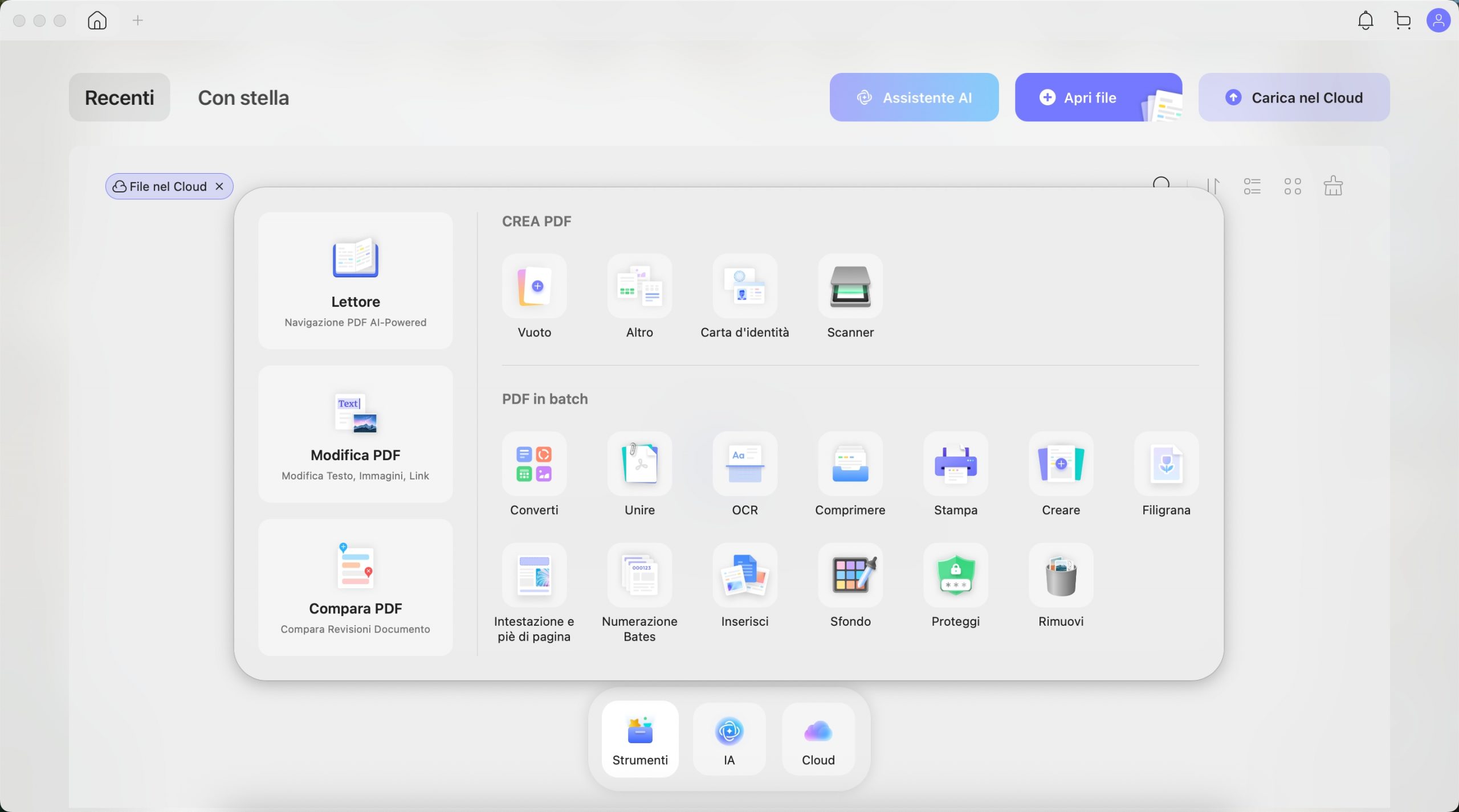 toolbar in tools