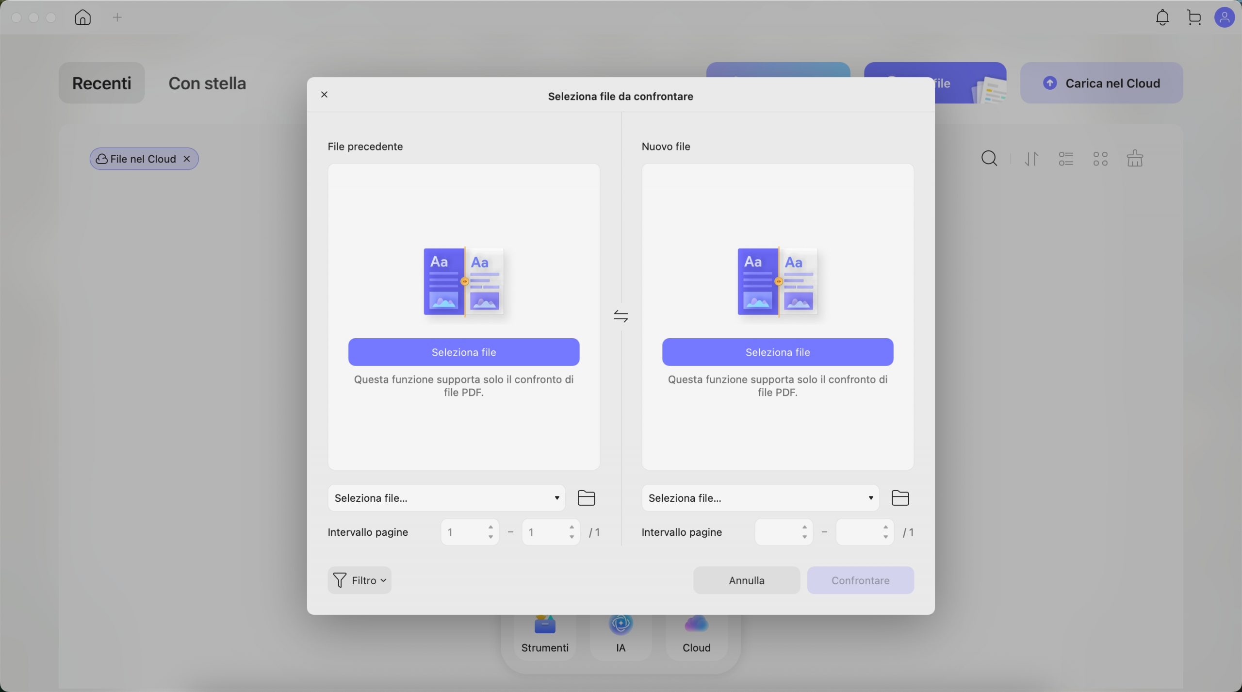 compare pdf