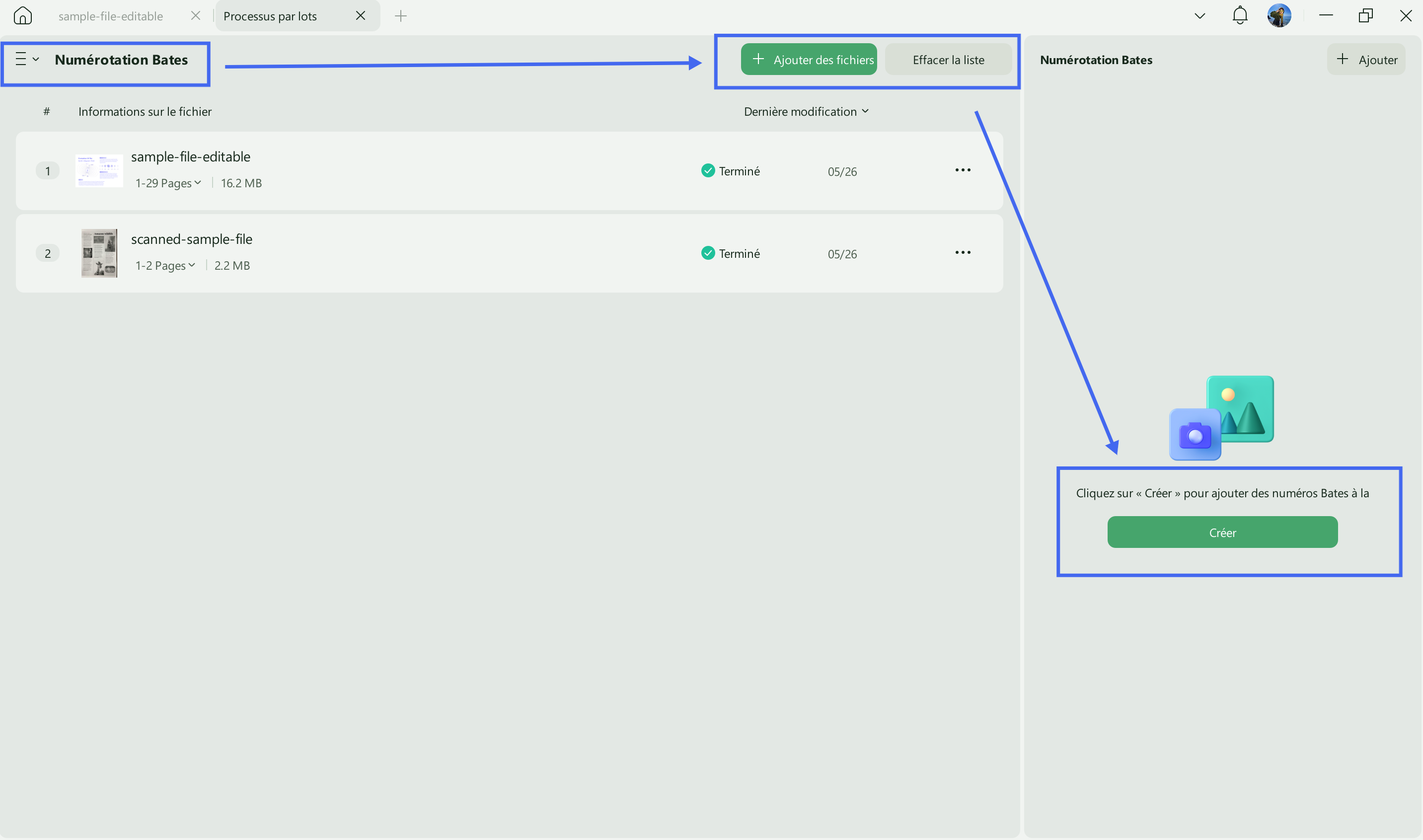 Customize the settings