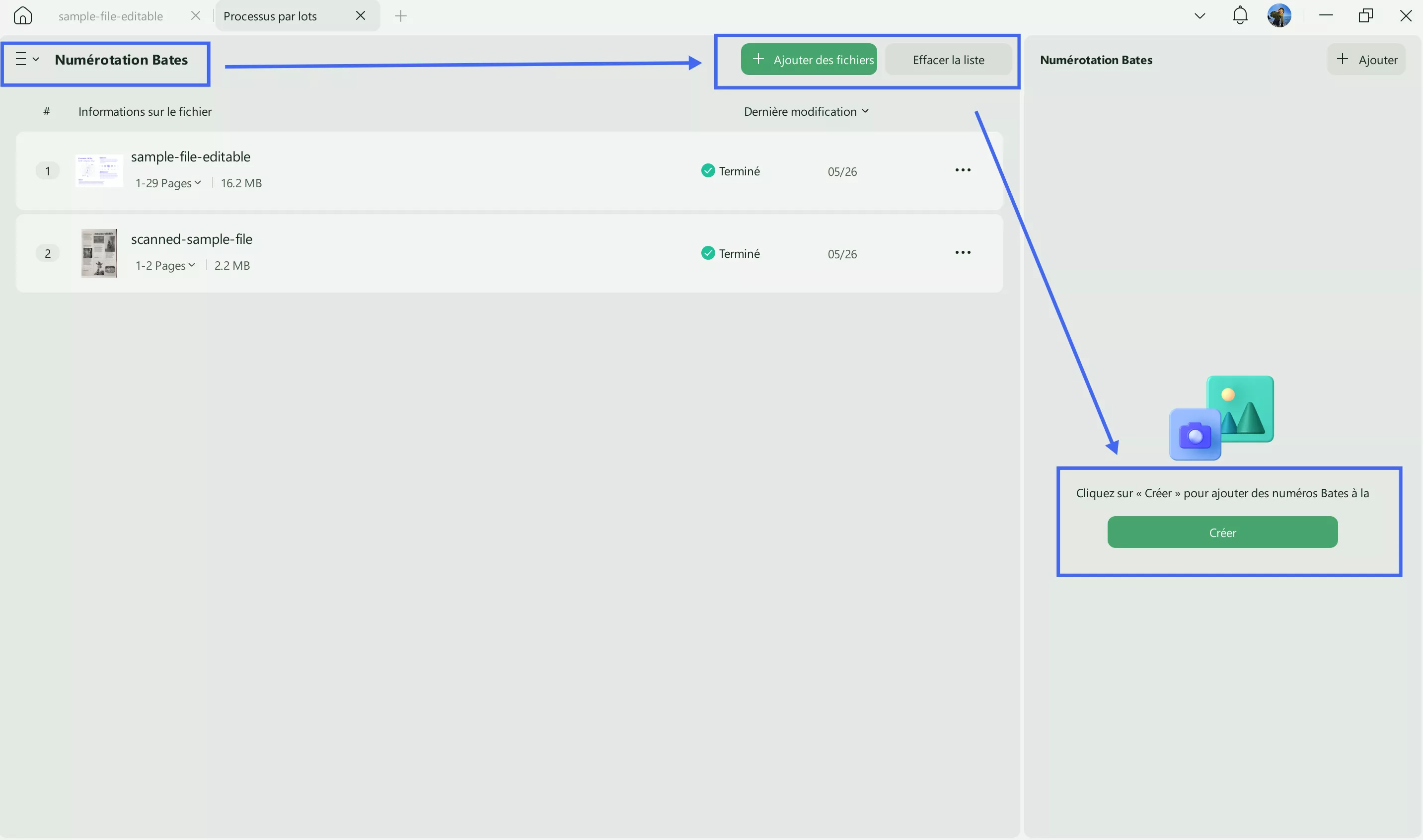 Customize the settings