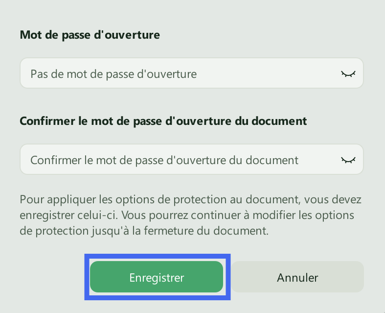 accéder au mot de passe d'ouverture sur PDF UPDF Windows 2