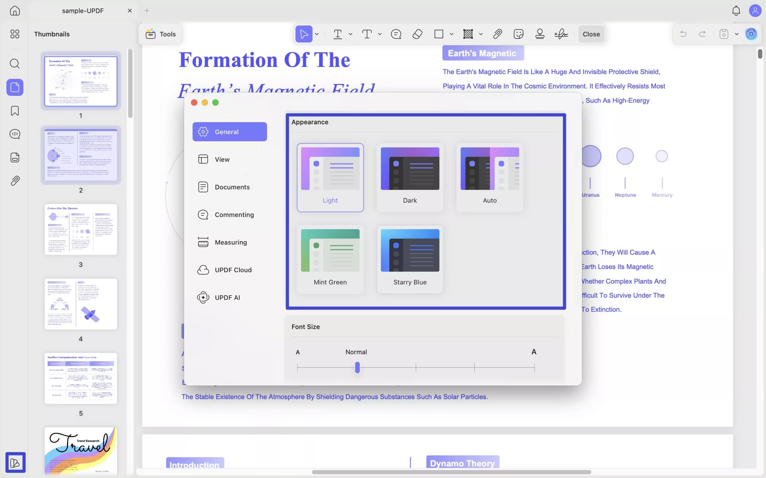 عرض ملفات PDF