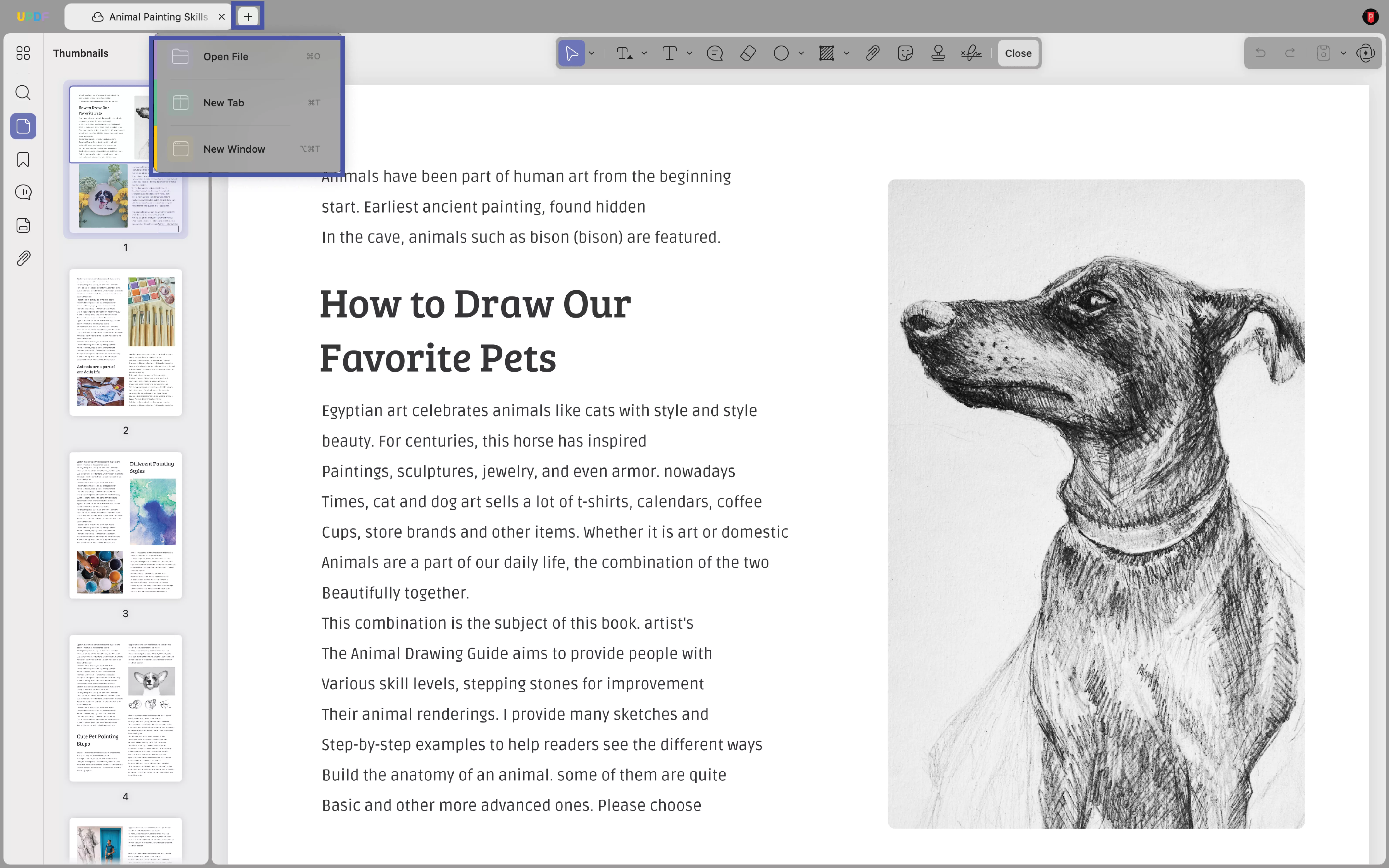 view multiple pdfs