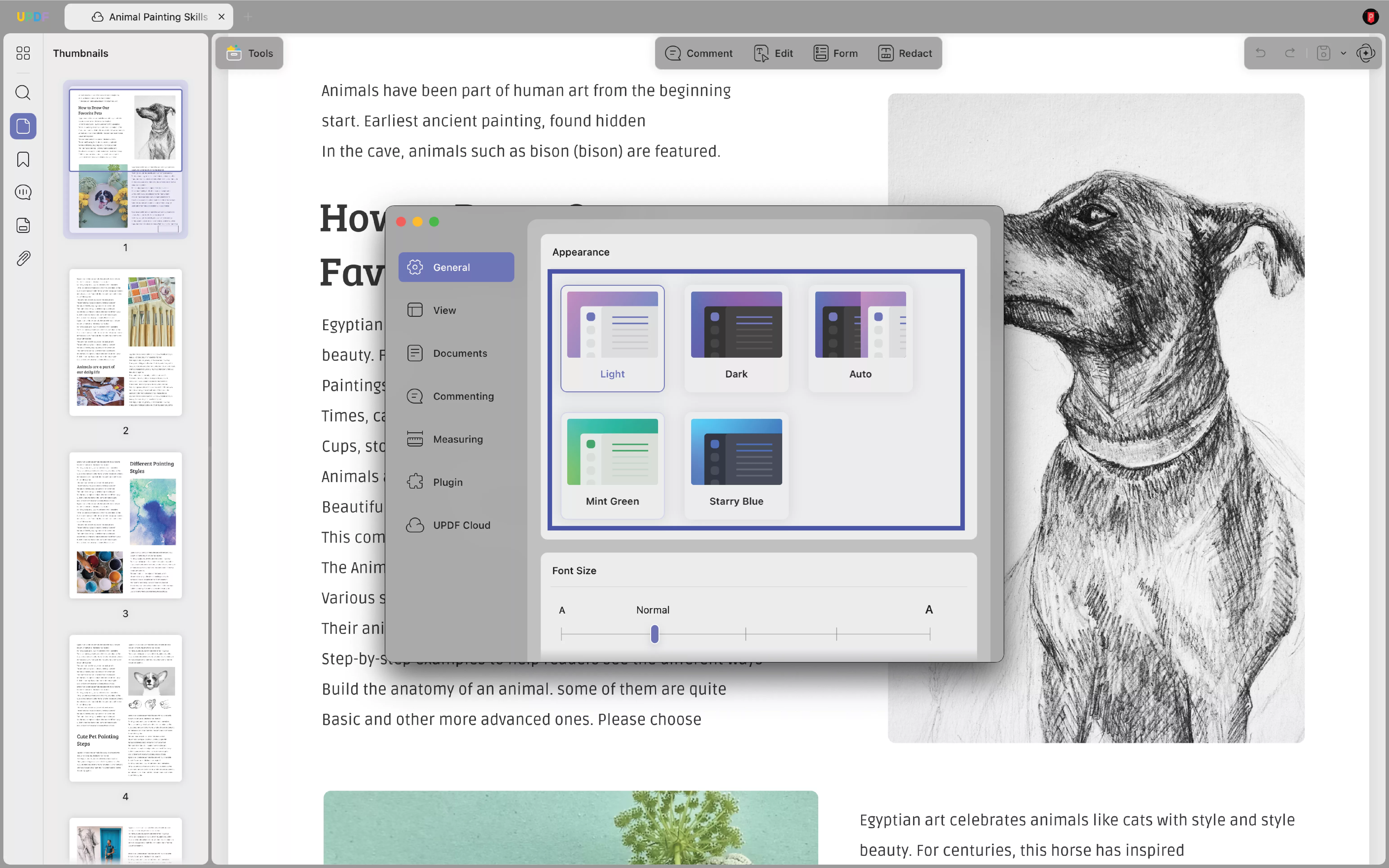 view pdf in convenient mode