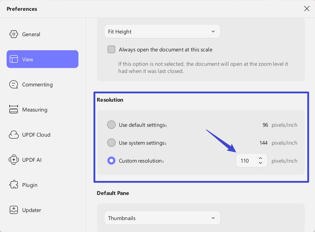 custom resolution