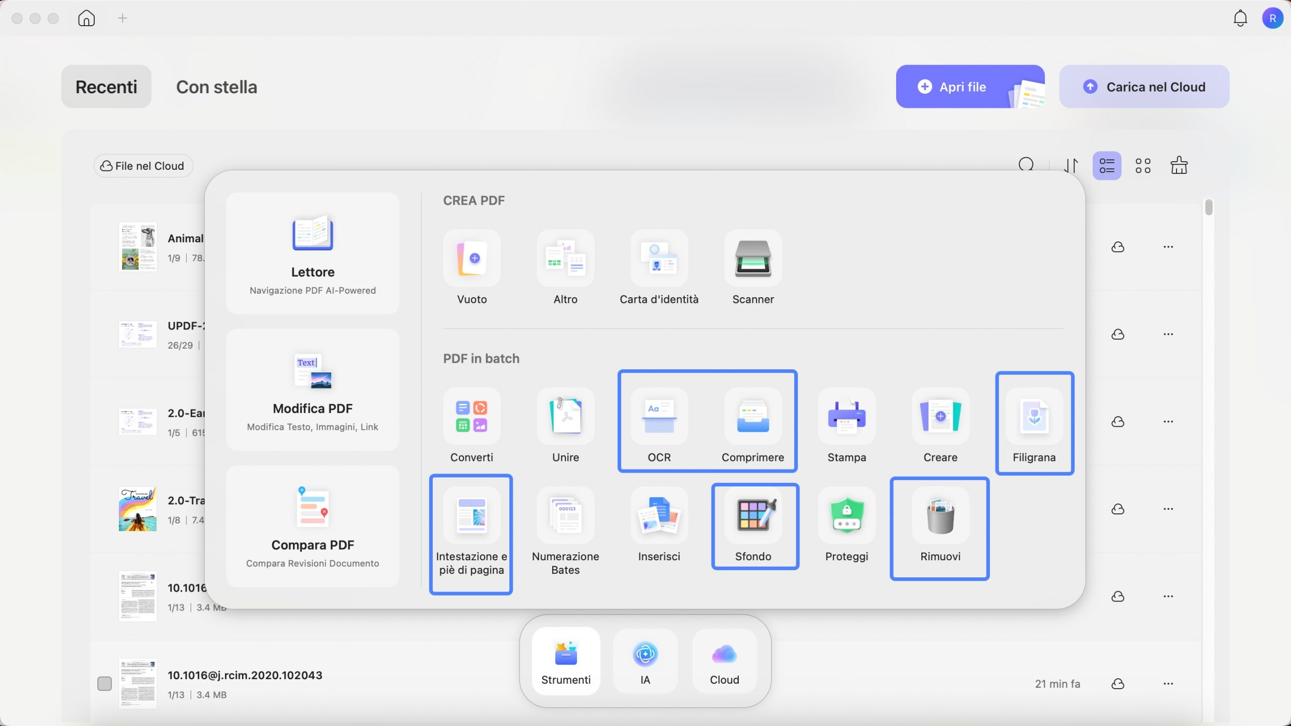 More batch process features updf 2 mac
