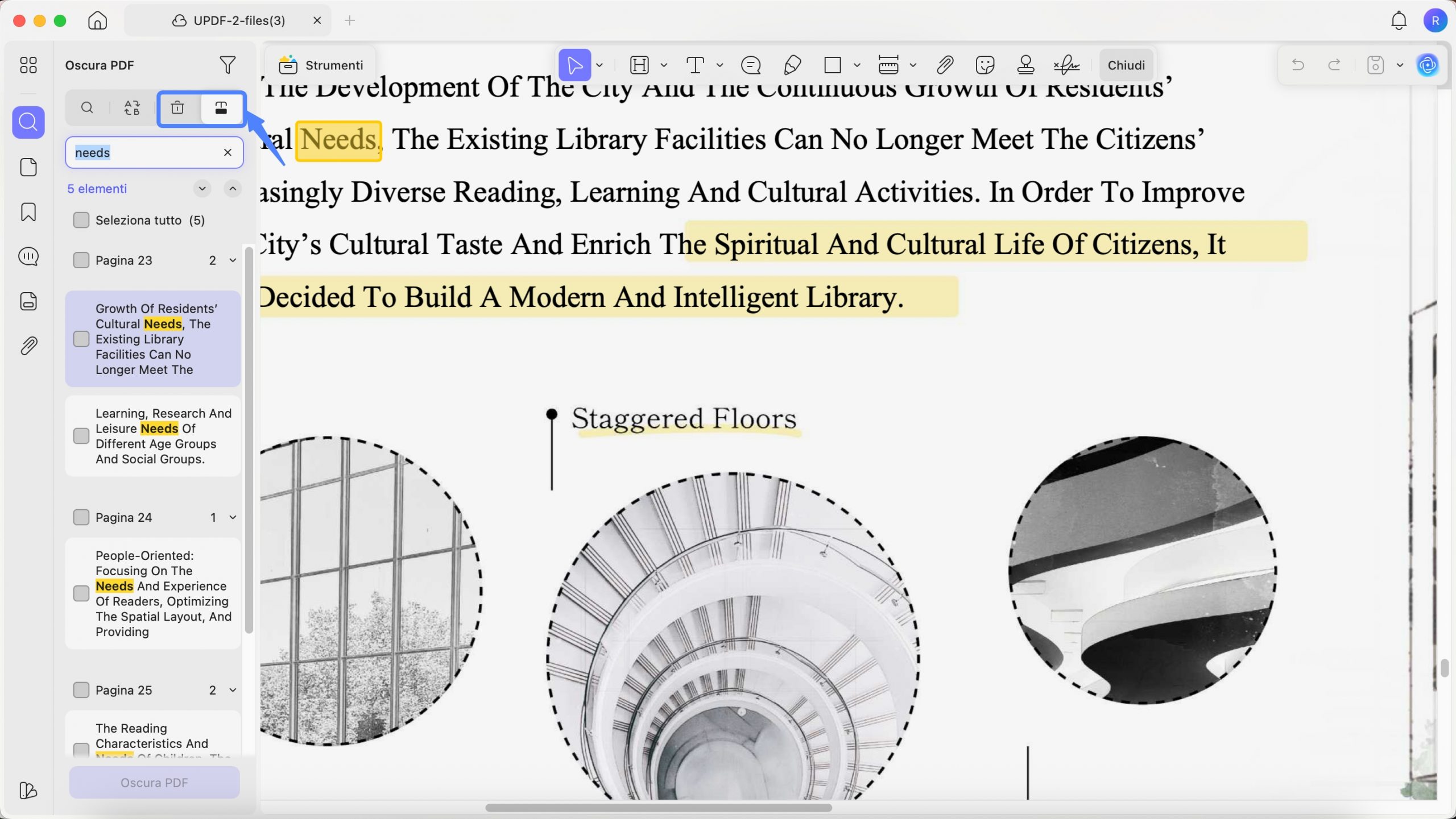 Find to replace and remove text in UPDF 2 Mac