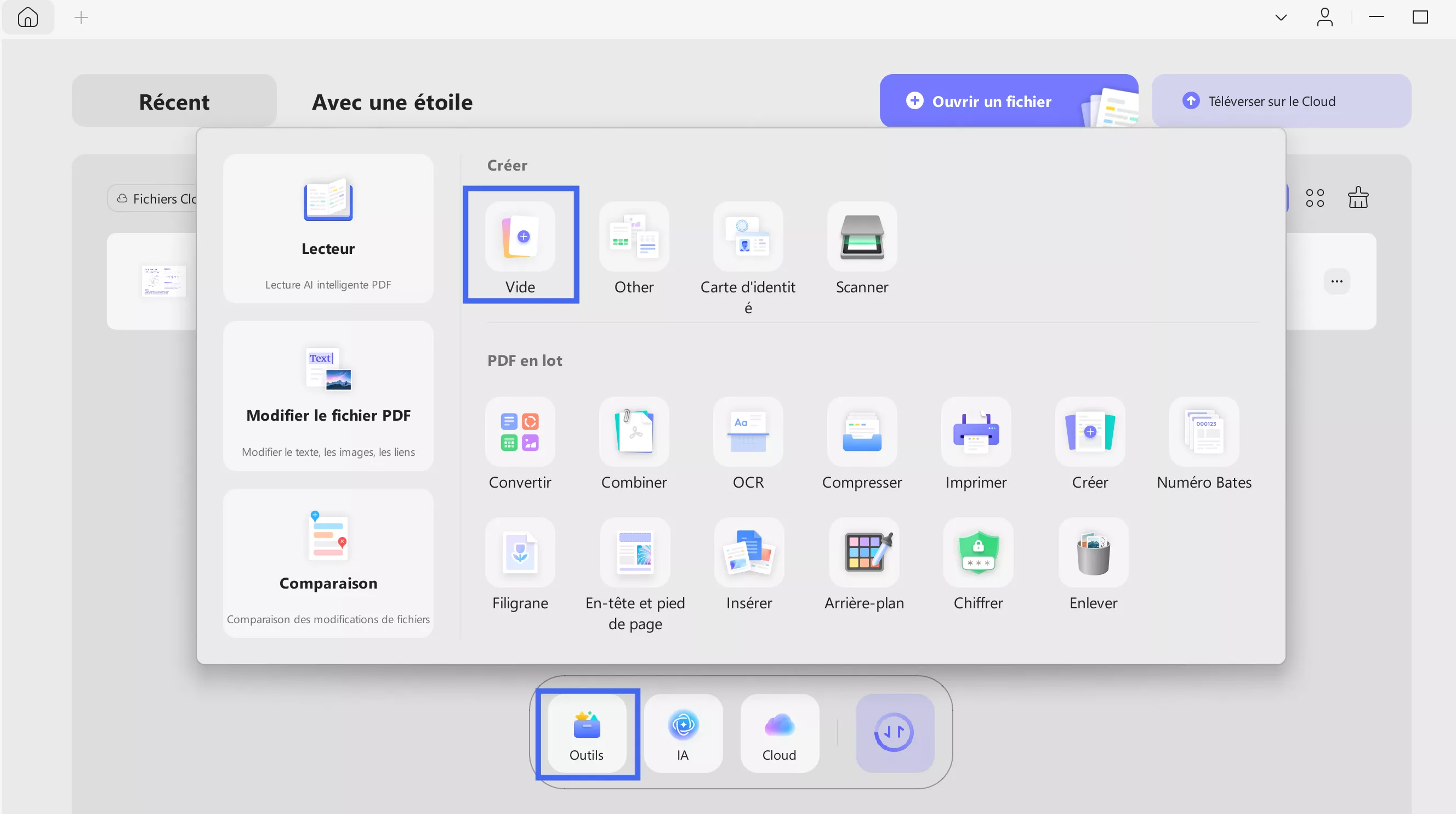 locate blank page option