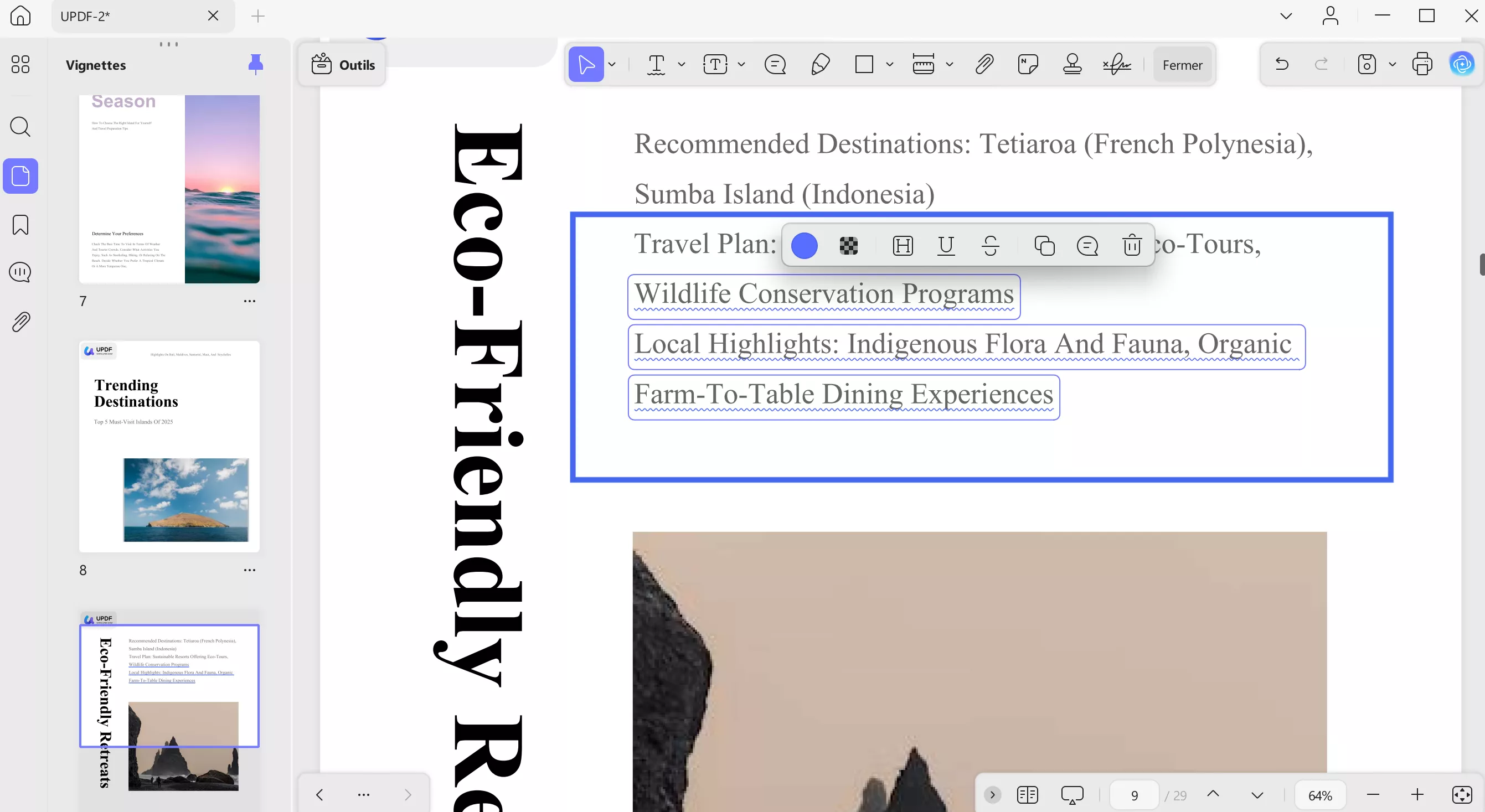 squiggly markup feature