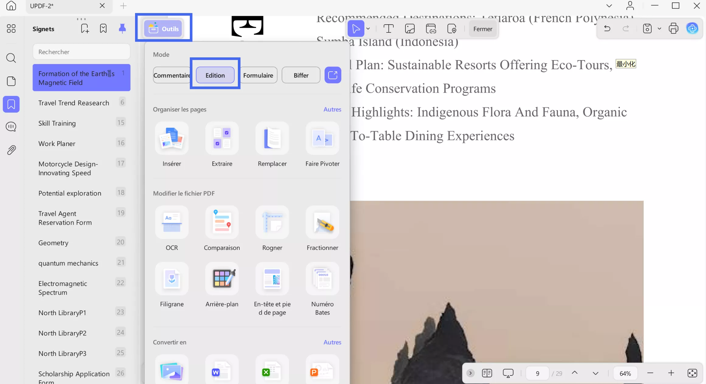 edit existing text in pdf