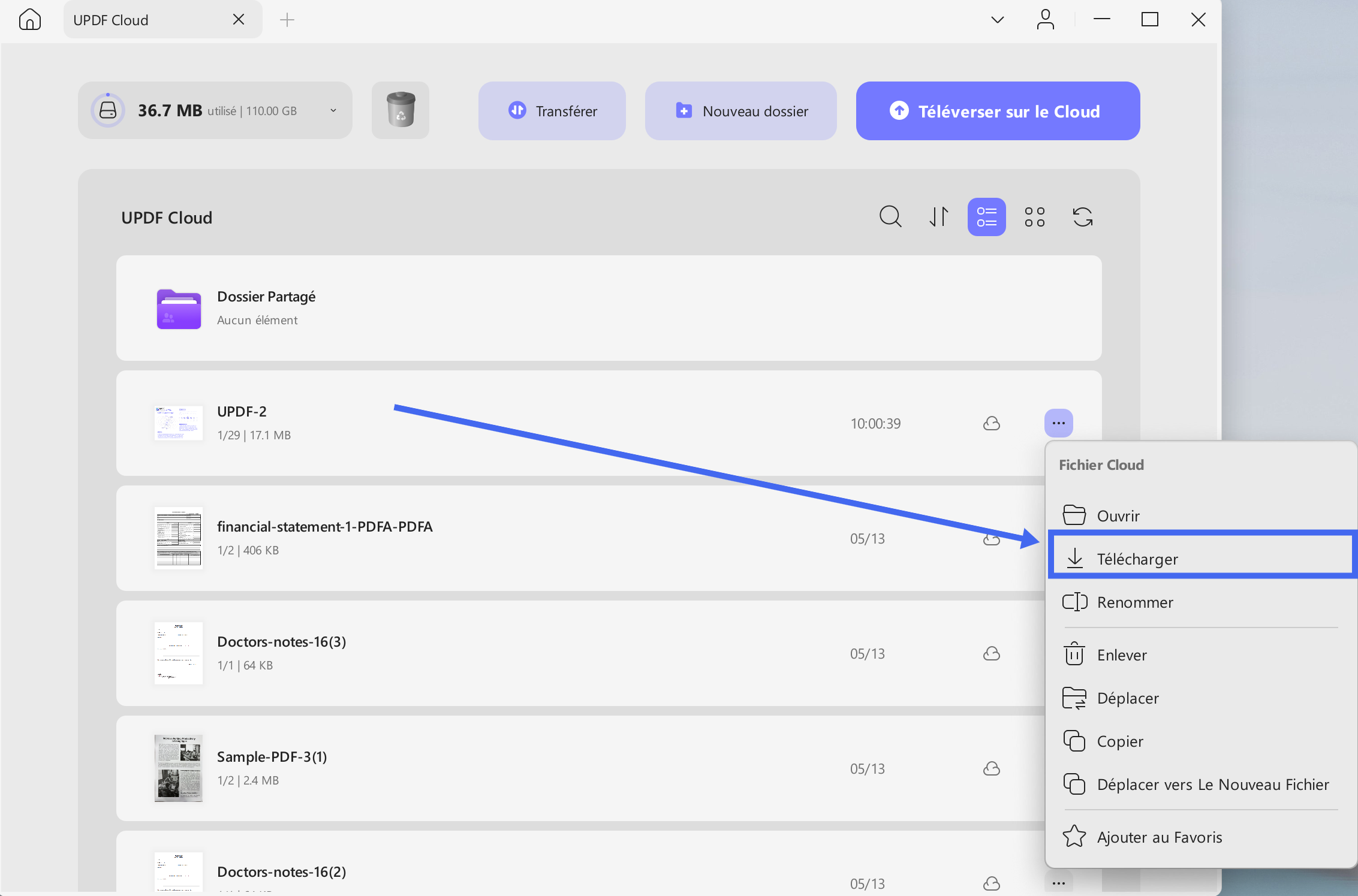 download pdfs from updf cloud windows 2