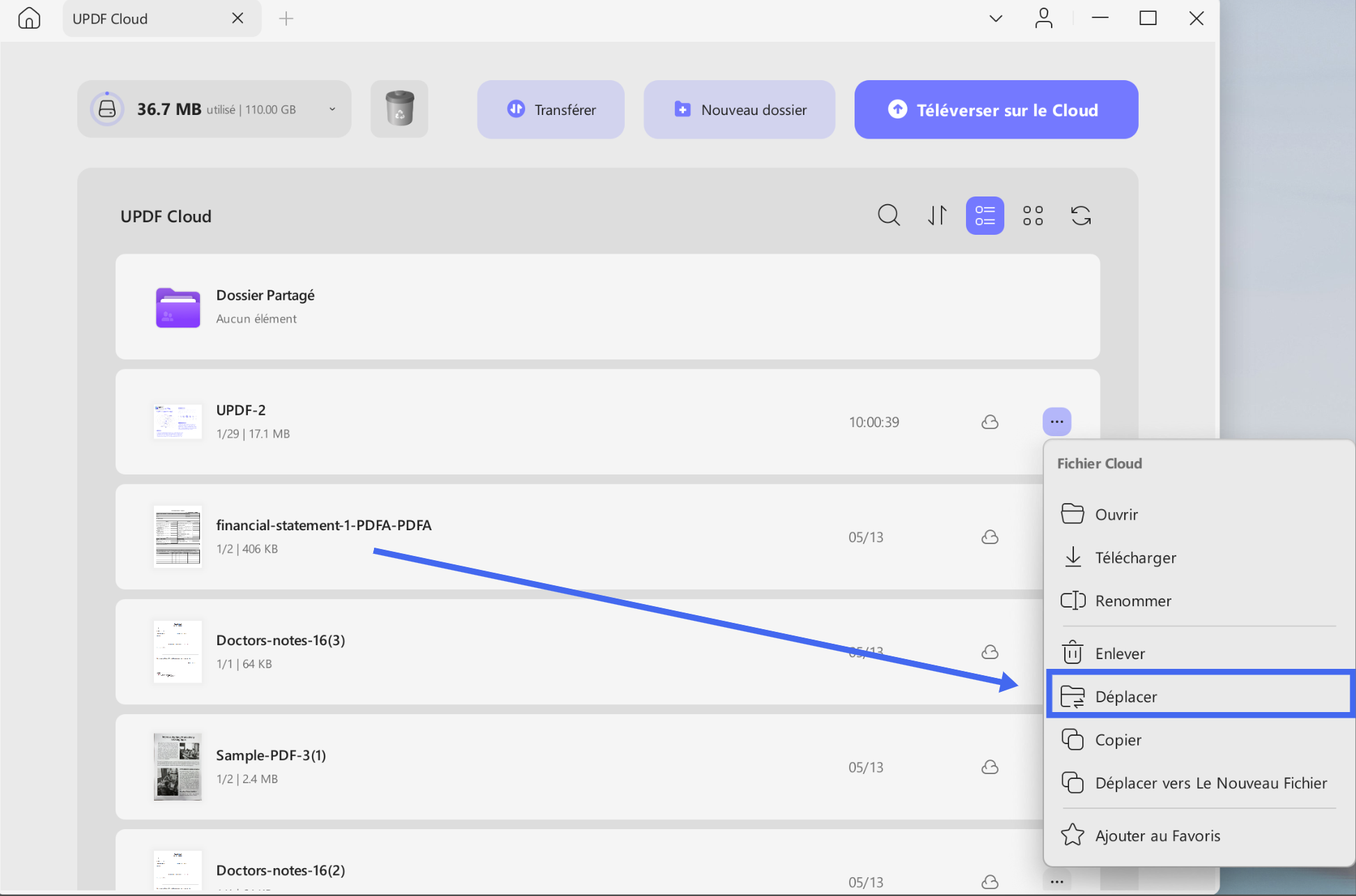 move pdf file to different location updf cloud windows 2