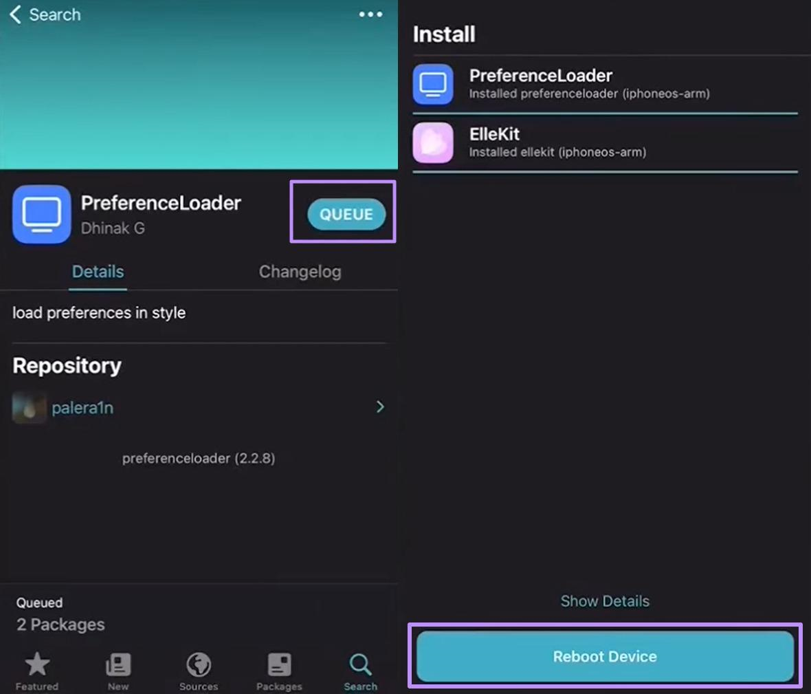 Při spuštění zařízení po instalaci
