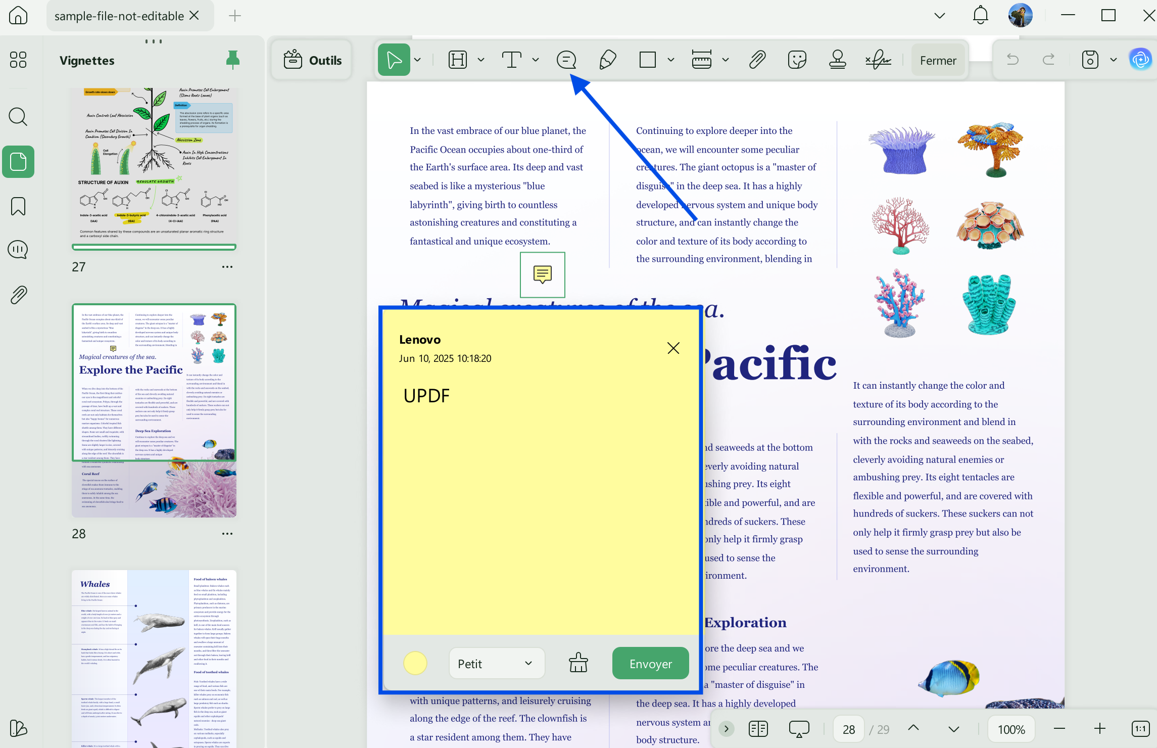 prendre des notes sur windows