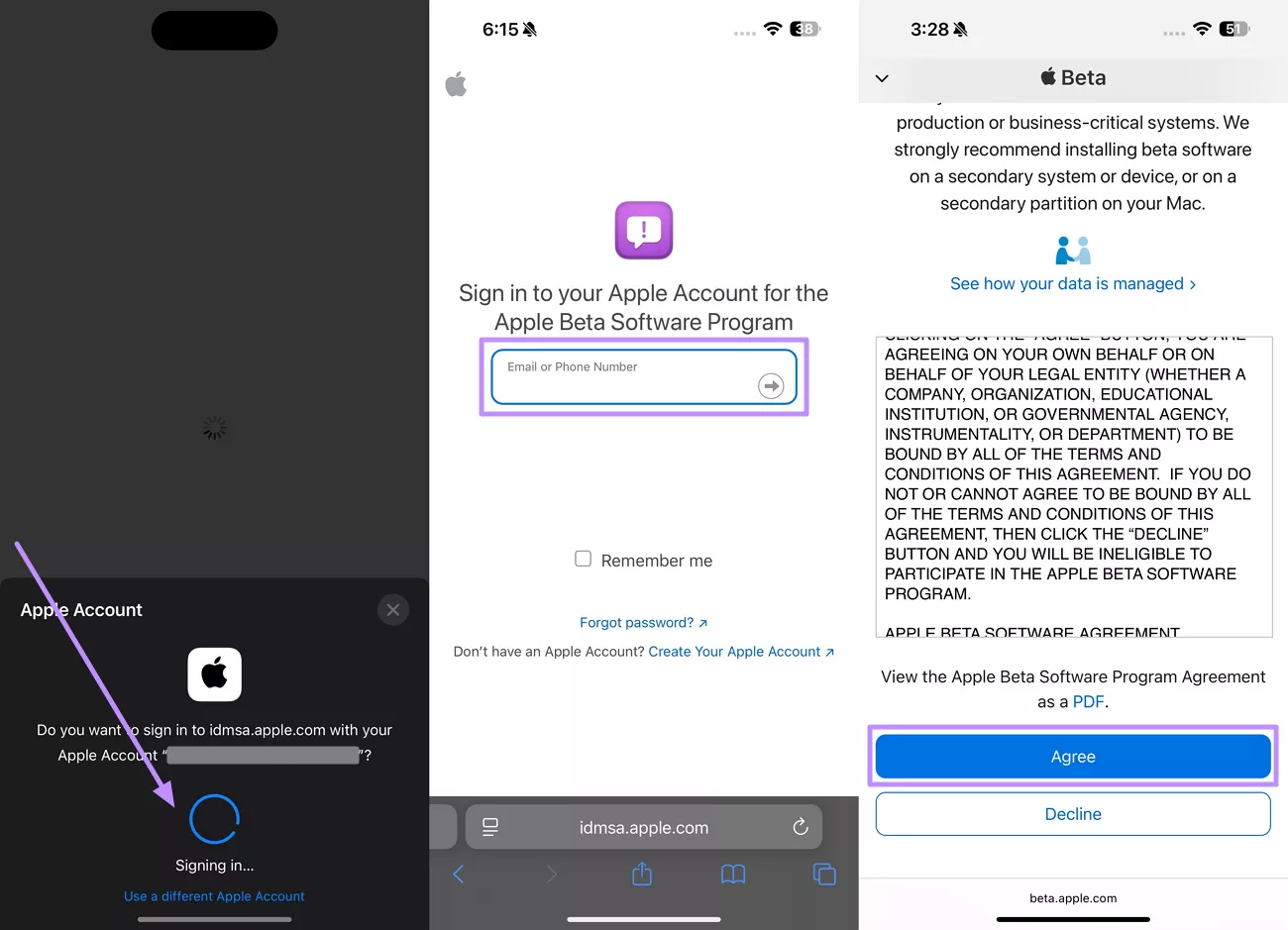 agree to access public beta